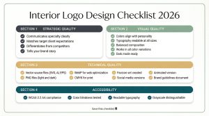 Interior Logo Design Checklist