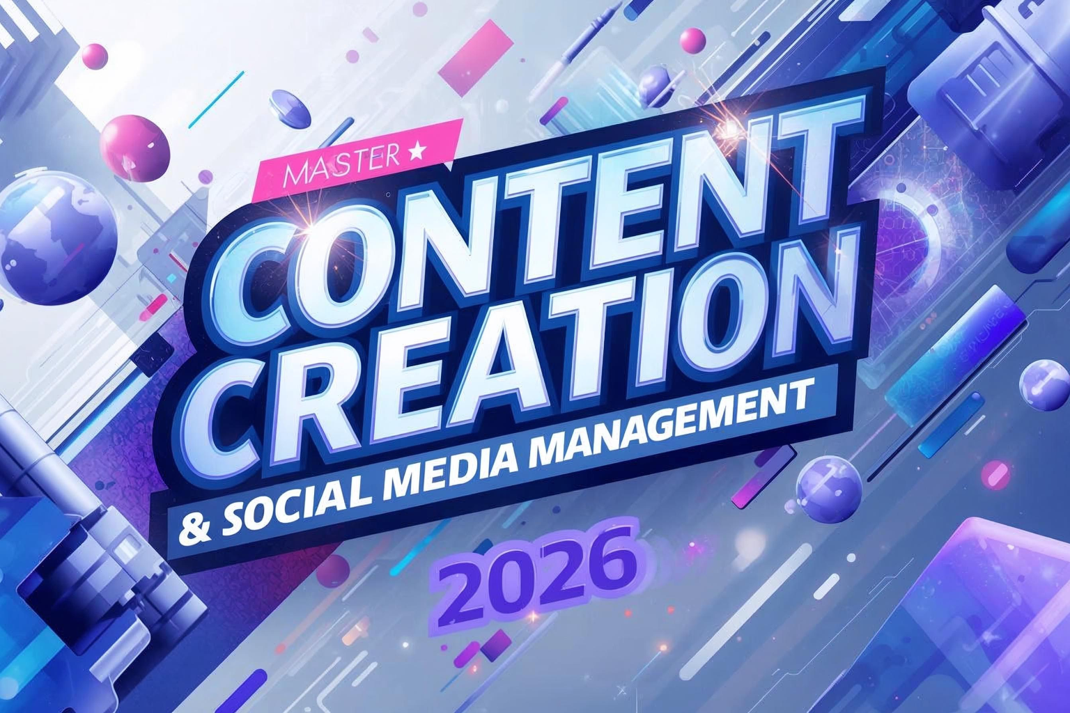 Master Content Creation and Social Media Management 2026 - ViralAd Lab | Marketing Agency